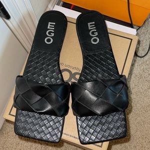 Ego Square Toe Sandal